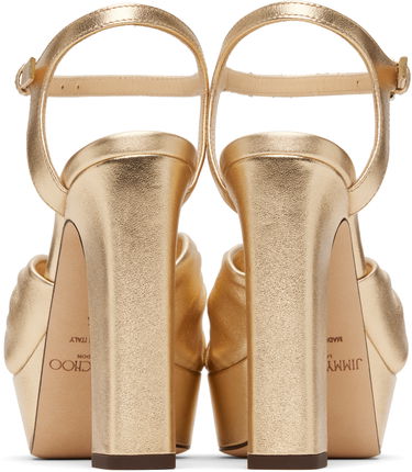Kjole Jimmy Choo Jimmy Choo Heloise 120 Heeled Sandals Metalisk | HELOISE 120, 1