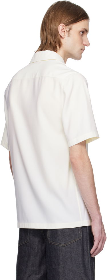 Polo skjorte Jil Sander Jil Sander Virgin Wool Polo Hvid | J21DL0223_J40224, 2