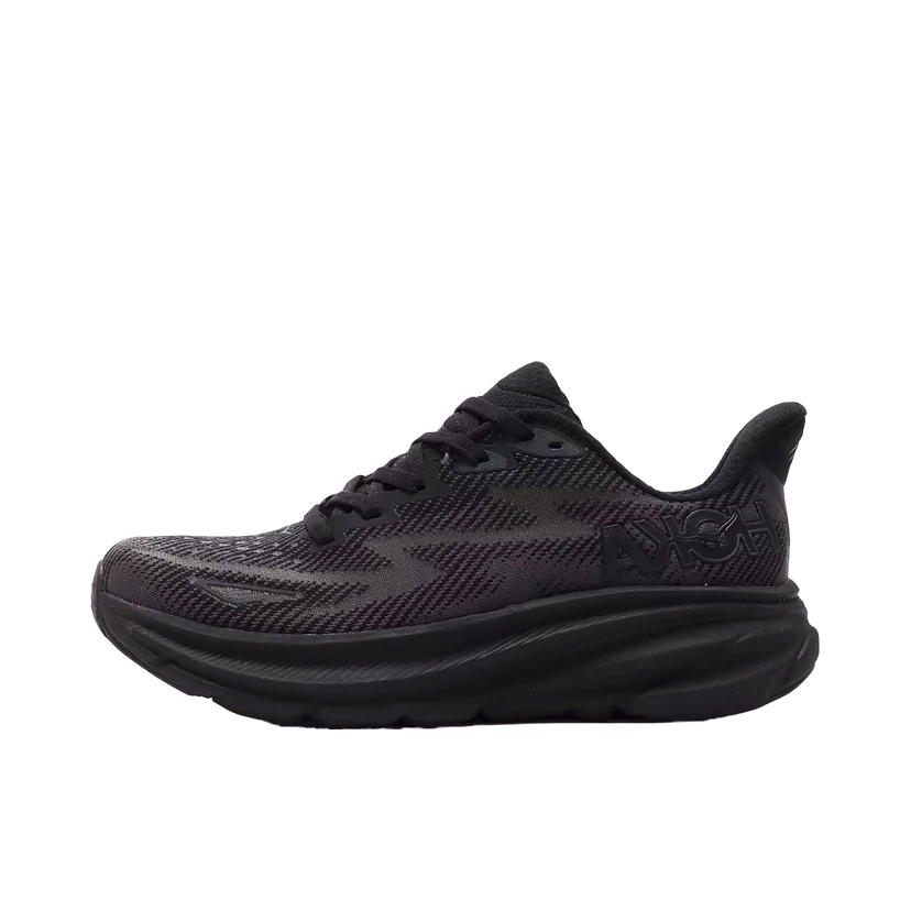 Løbe Hoka One One Clifton 9 Triple Black W Sort | 1127896-BBLC