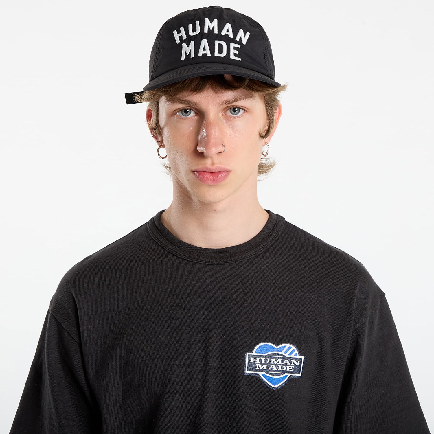 Kasket Human Made HUMAN MADE 5-Panel Nylon Cap Sort | HM30GD070BK, 0
