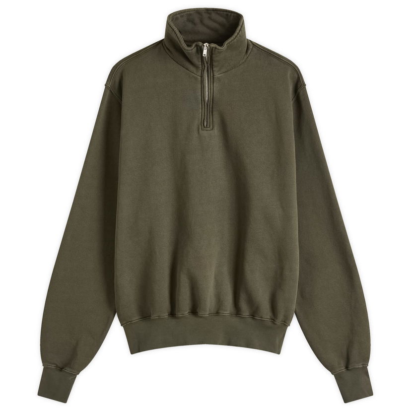 Sweatshirt LES TIEN Les Tien Heavyweight Banded Yacht Pullover, Size Large Grøn | CF-1114-PD-WSF