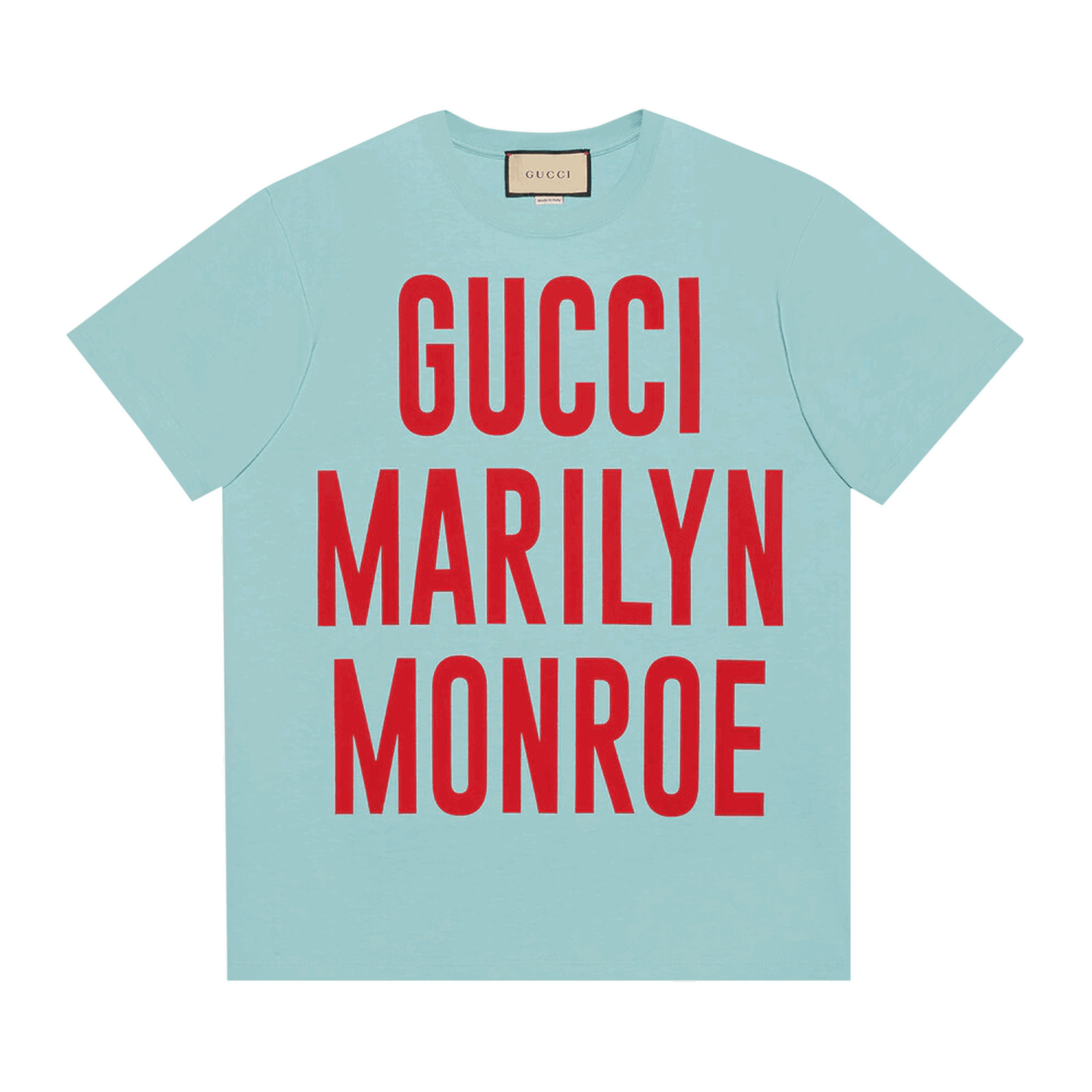 T-shirt Gucci Marilyn Monroe T-Shirt Turkis | 548334 XJEI4 4674, 0