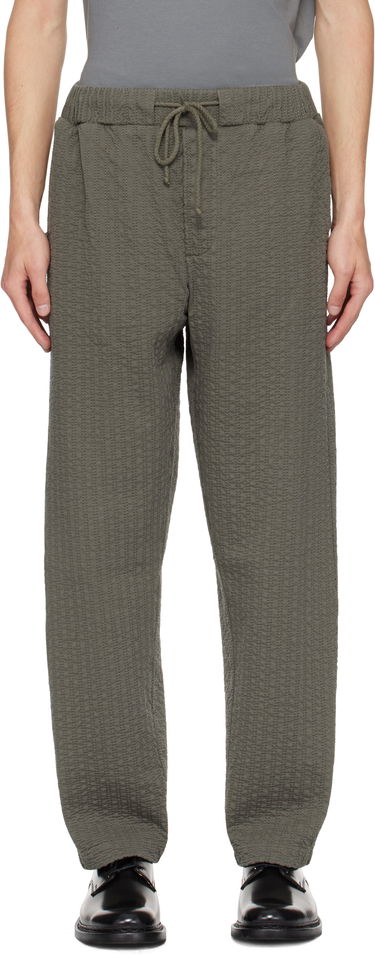 Bukser Craig Green Craig Green Embroidered Linestitch Trousers Grøn | CGAW25CWOTRS97, 0