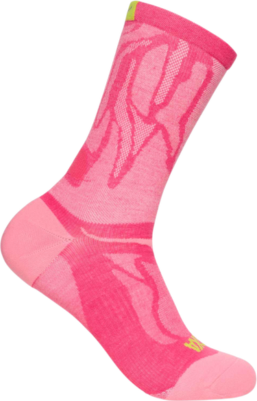 Sokker Hoka One One Hoka Clifton Crew Run Socks Lyserød | 1164333-ecr, 0