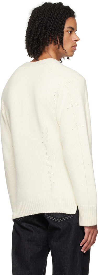 Sweater Helmut Lang Helmut Lang Tailored Cardigan Hvid | N09HW705, 2