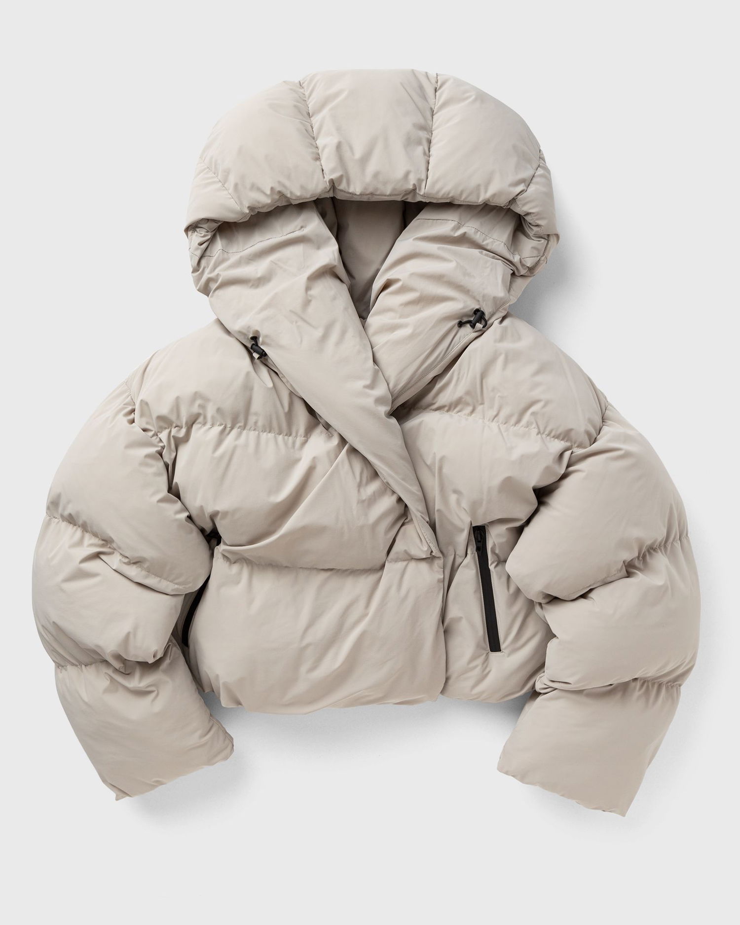 Puffer jakke Diesel Wiley T1 Cropped Puffer Jacket Beige | A21106-0QMBB-7FE, 0