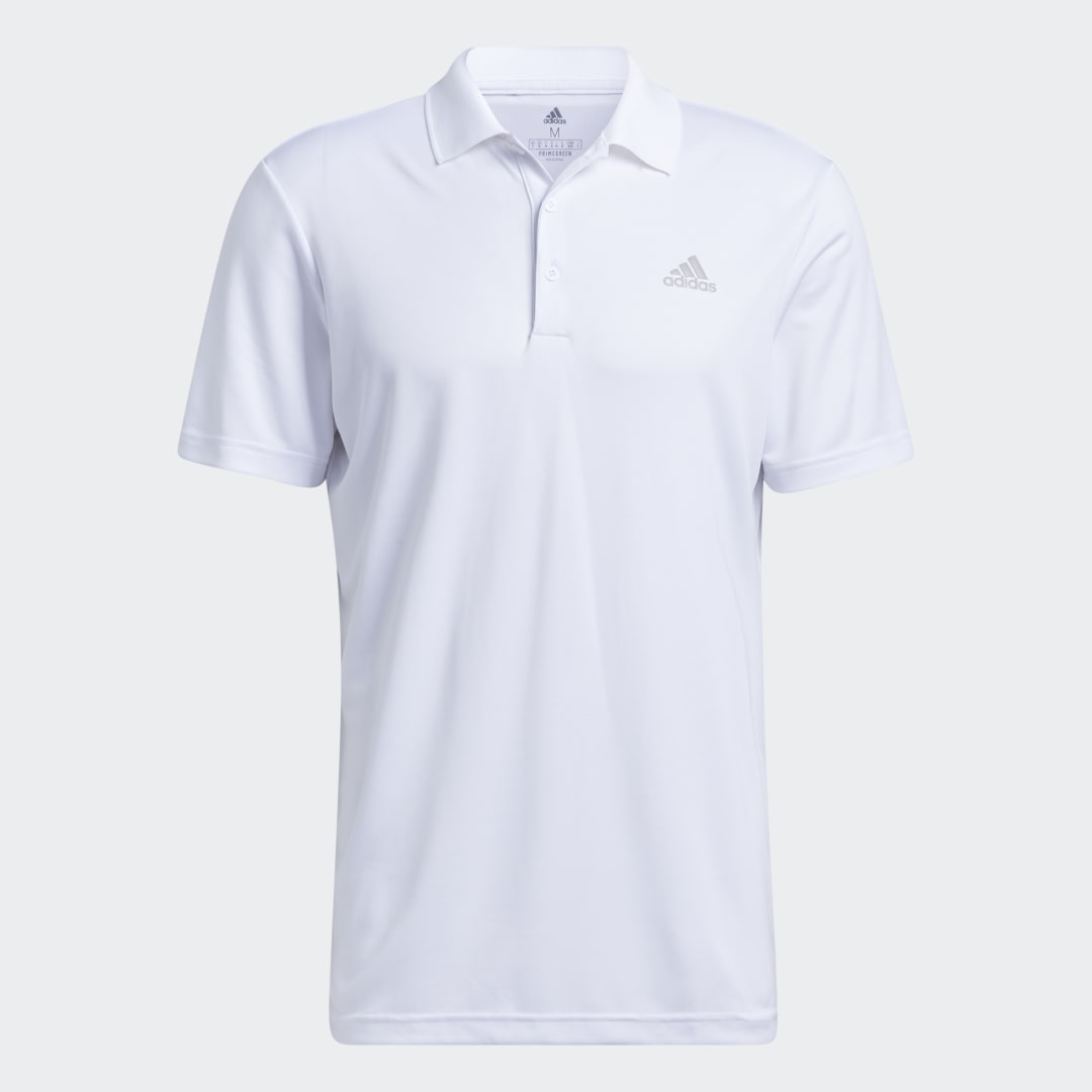 Polo skjorte adidas Performance Performance Primegreen Golf Polo Hvid | GQ3132, 1