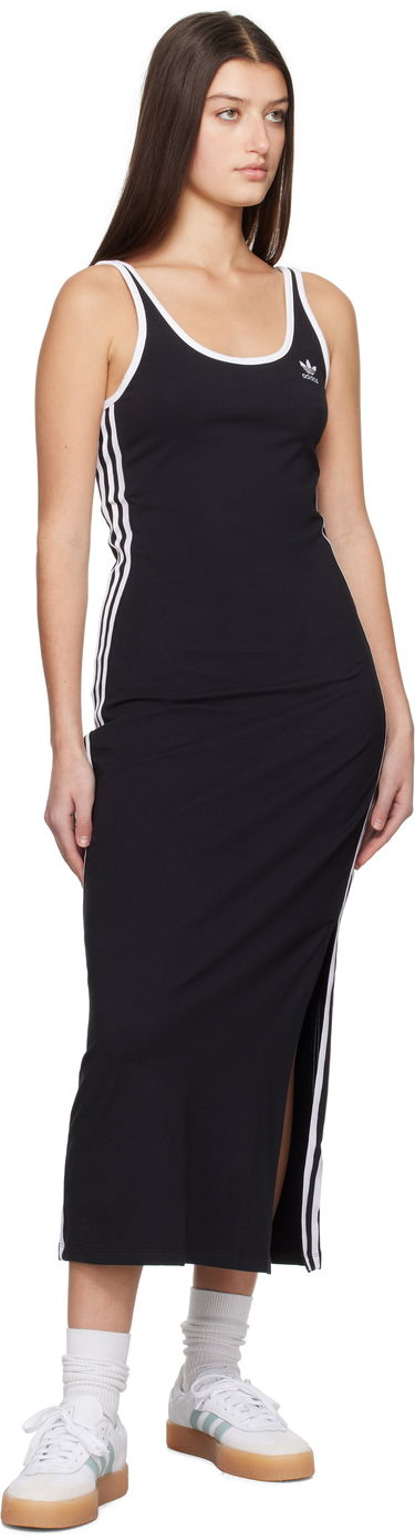 Kjole adidas Performance 3-Stripes Tank Maxi Dress Sort | JD4619, 3