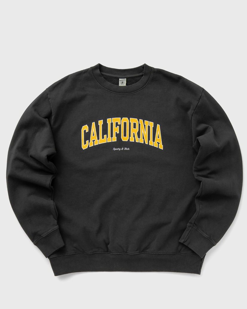 Sweatshirt Sporty & Rich California Crewneck Faded Sort | WS067S405CF