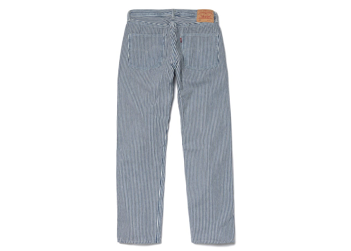 Jeans Levi's Nigo x Hickory Stripe 501 Jeans "Indigo" Blå | XX25PT002/A59030000, 0