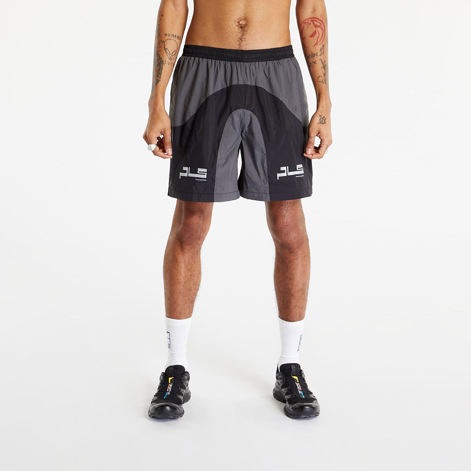 Shorts Pleasures Scholar Sport Shorts Sort | P23SP048 BLACK, 1