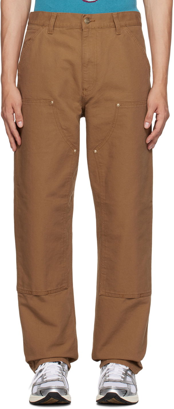 Cargo bukser Carhartt WIP Double Knee Work Trousers Brun | I031501