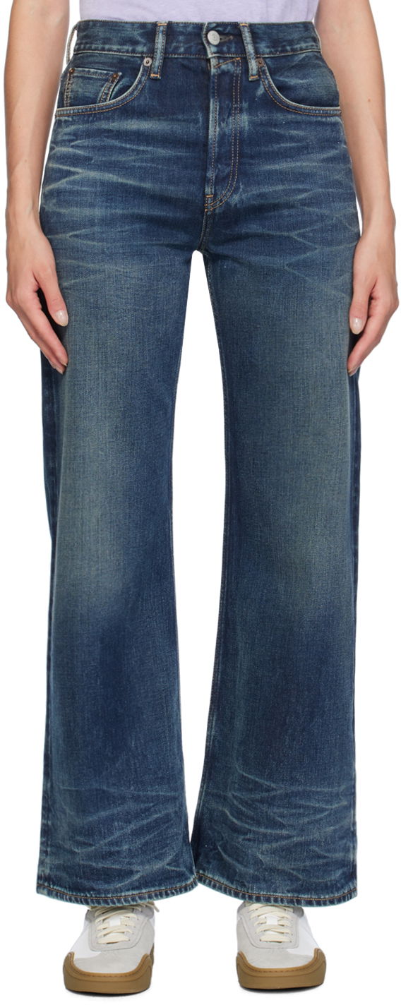 Jeans Acne Studios Loose Fit Jeans Blå | A00500