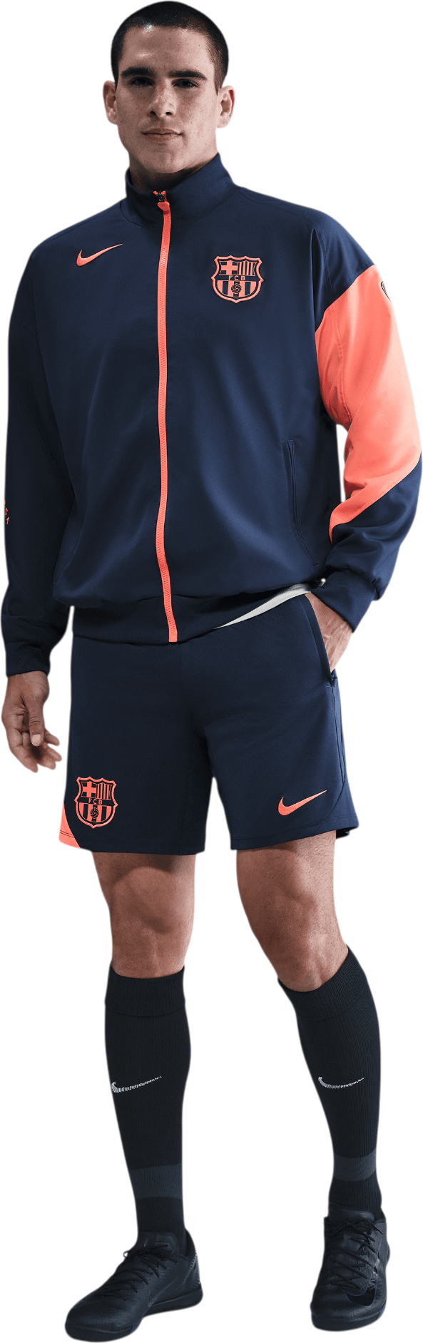 Shorts Nike Dri-FIT Total 90 FC Barcelona Strike Shorts Mørkeblå | hm3371-410, 1