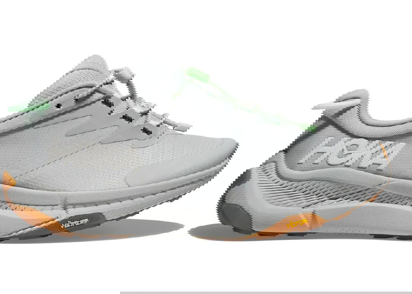 Sneakers og sko Hoka One One Transport Harbor Mist Lime Glow (Women's) Grå | 1123154-HMLG, 0