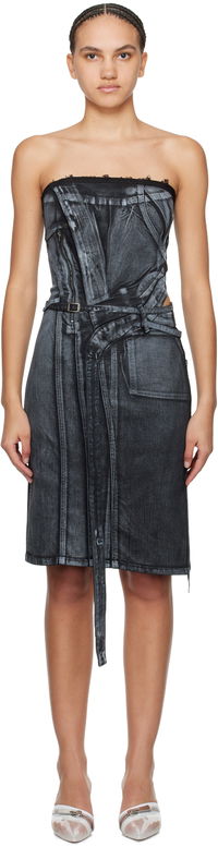 Ottolinger Belted Denim Minidress