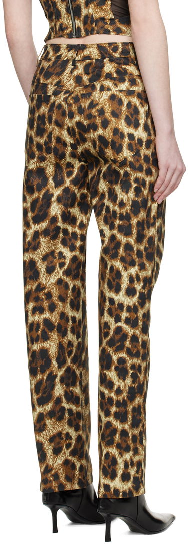 Jeans Miaou Miaou Junior Leopard Print Trousers Brun | 1010SCNIK, 2