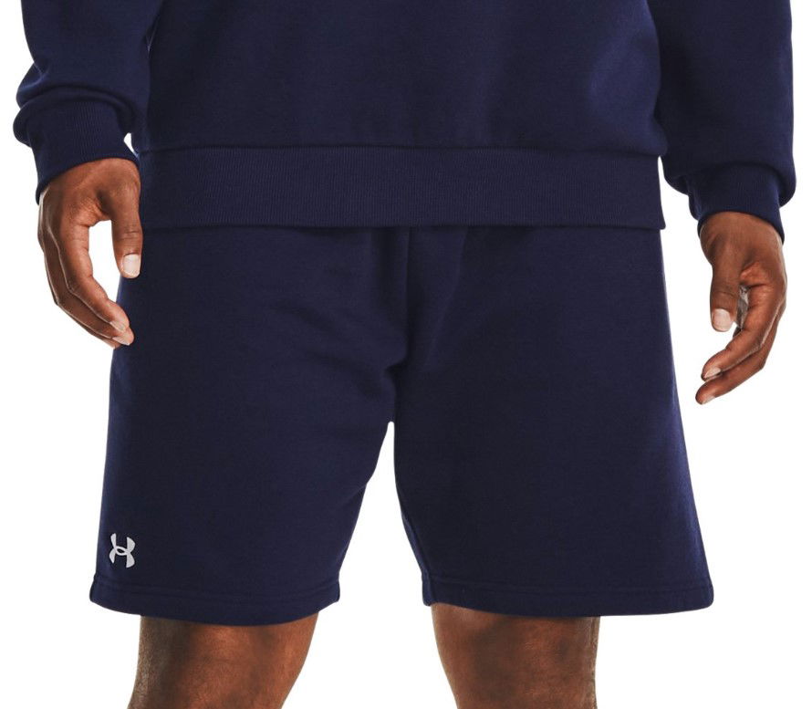 Shorts Under Armour Rival Fleece Shorts Mørkeblå | 1379779-410, 0