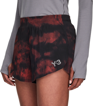 Shorts adidas Originals Y-3 Tie-Dye Running Shorts Rød | ka7127, 0