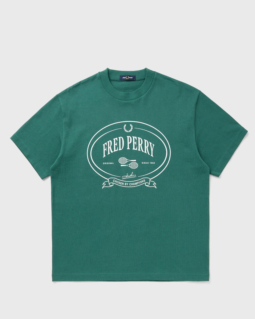 T-shirt Fred Perry Fred Perry Chosen By Champions Graphic T-Shirt Grøn | M1316-Z18