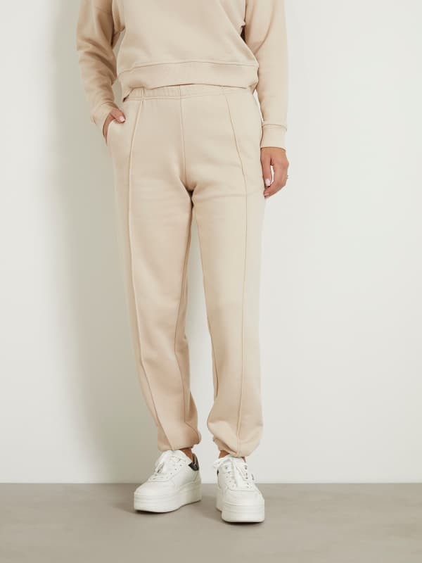 Bukser GUESS Mid Rise Jogger Pant Beige | V4GB09K8802, 0