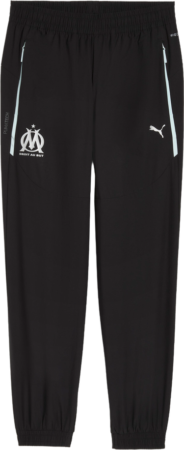 Joggingbukser Puma Olympique Marseille Tech Woven Pants Sort | 781569-35, 0