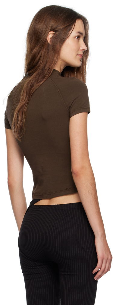 T-shirt Ottolinger Ottolinger Deconstructed T-Shirt Brun | 115-102015-02, 2