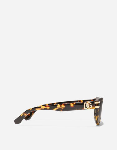 Solbriller Dolce & Gabbana Dolce & Gabbana Dg Griffe Square Sunglasses Brun | VG4496VP0719V000, 3
