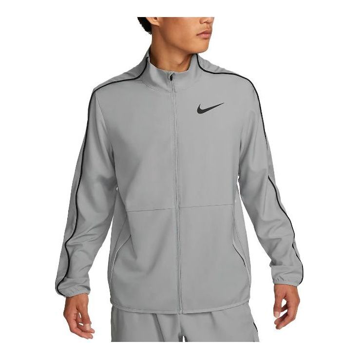 Vindjakke Nike Team Woven Jacket Grå | DM6620-073