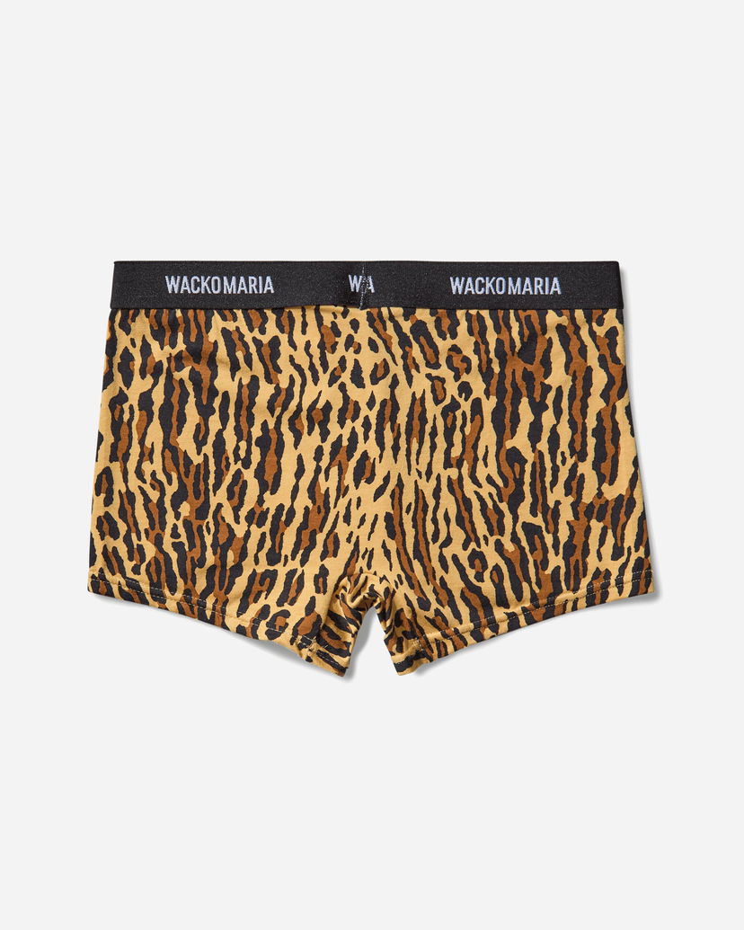 Boksere WACKO MARIA Leopard Boxer Briefs Brun | WMGP-BR11 BEIGE