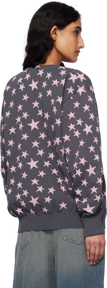 Sweater Needles NEEDLES V-Neck Star Cardigan Grå | QV374, 2