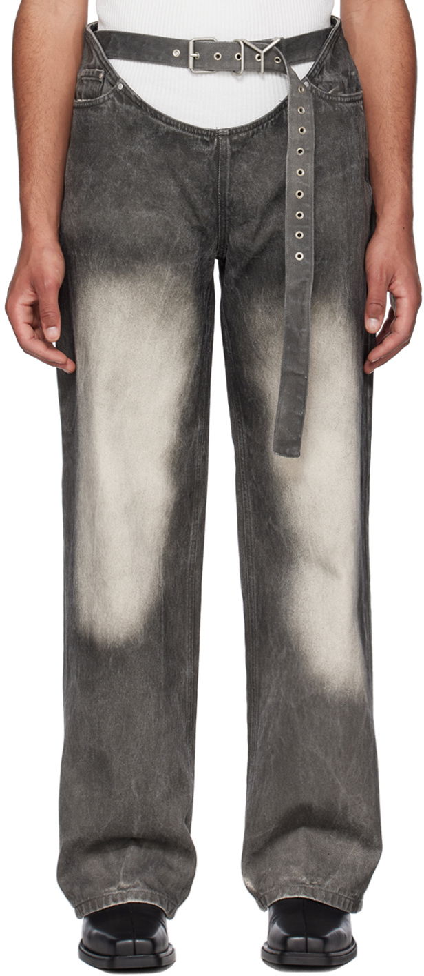 Jeans Y/PROJECT Y/Project Faded Jeans Grå | JEAN43-S24