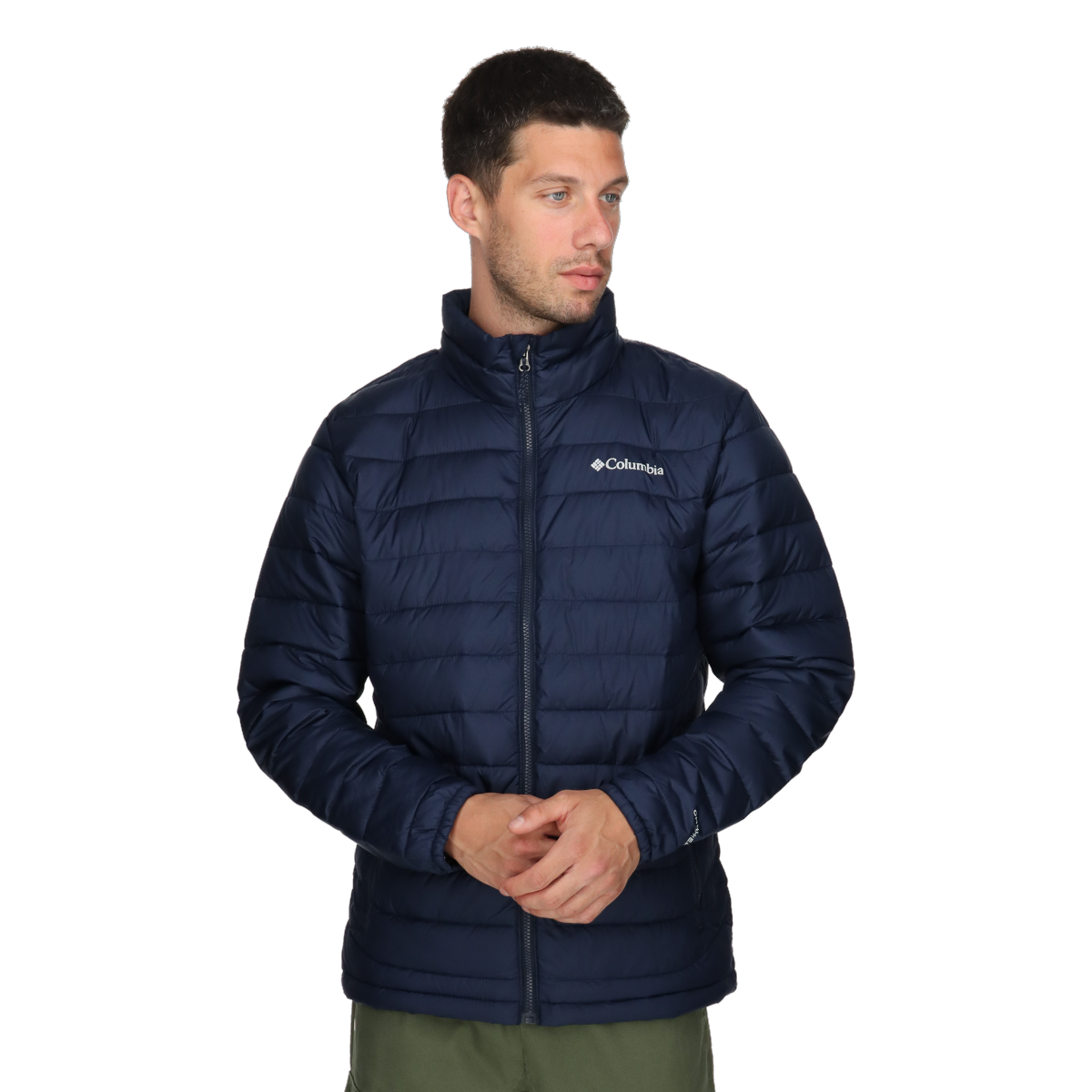 Puffer jakke Columbia Powder Lite Jacket Mørkeblå | 1698001467, 0