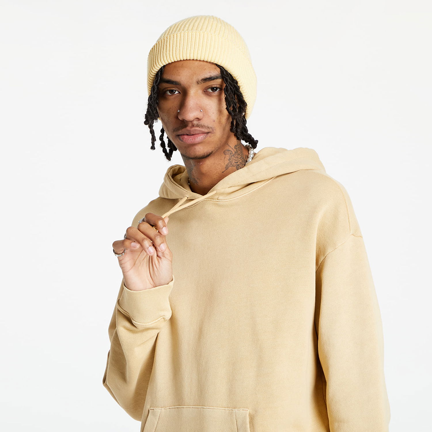 Sweatshirt Footshop hoodie 10 Years meets Beige | FTSHP_155, 1