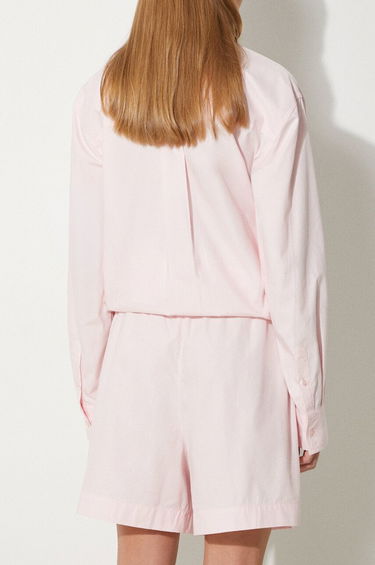 Skjorte Samsoe Samsoe Samsoe Samsoe SALOVA High-Waisted Shorts Lyserød | F24200111, 2