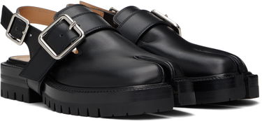 Tilbehør Maison Margiela Maison Margiela Tabi County Slingback Loafers Sort | S58WP0283 P3292, 3