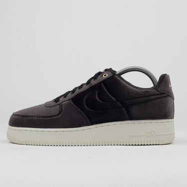 Sneakers og sko Nike Air Force 1 Low '07 Premium ''Black Velour'' Sort | AT4144-001, 0