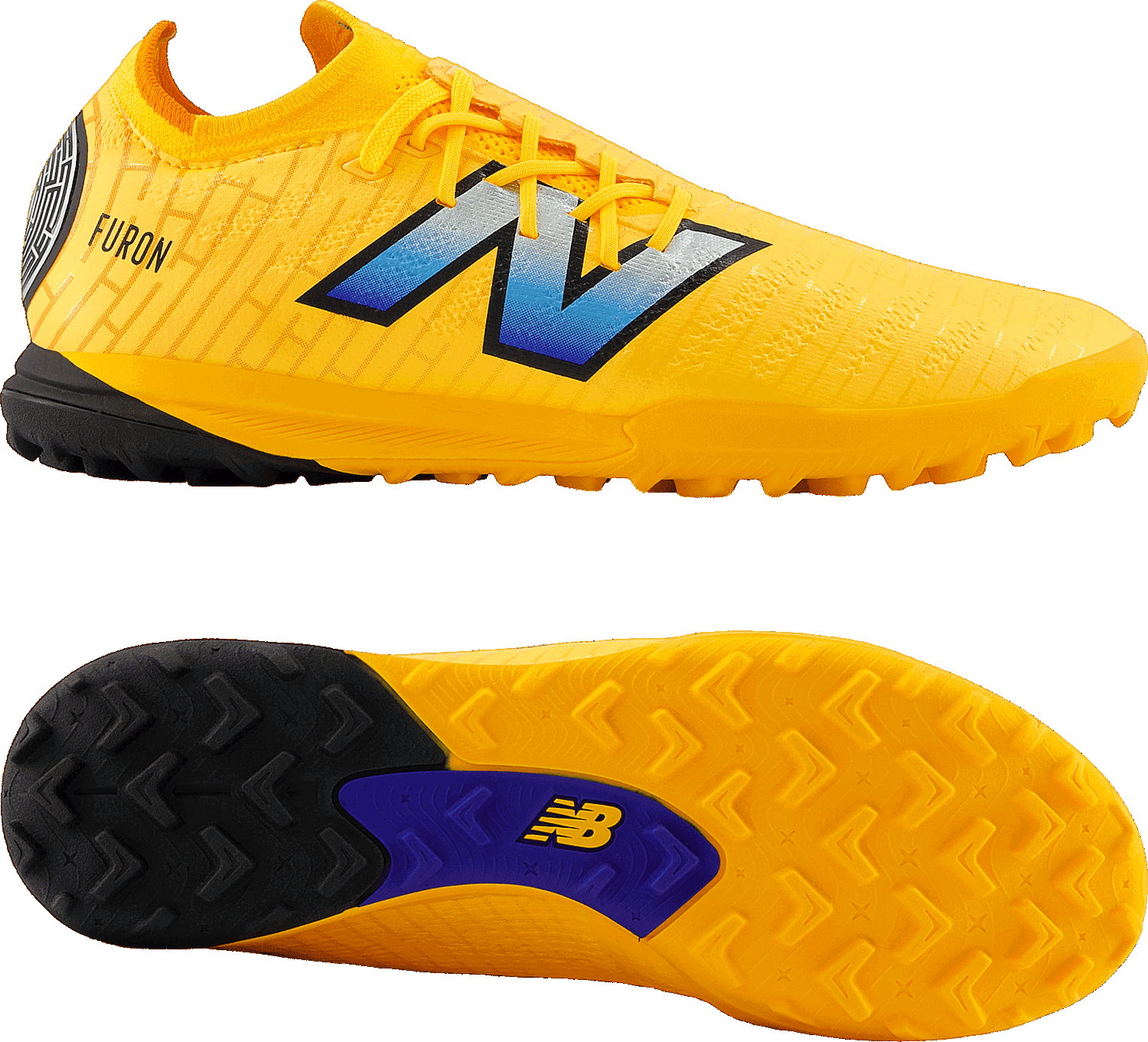 Sneakers og sko New Balance Furon Pro TF v7+ Gul | sf1t-z75, 1