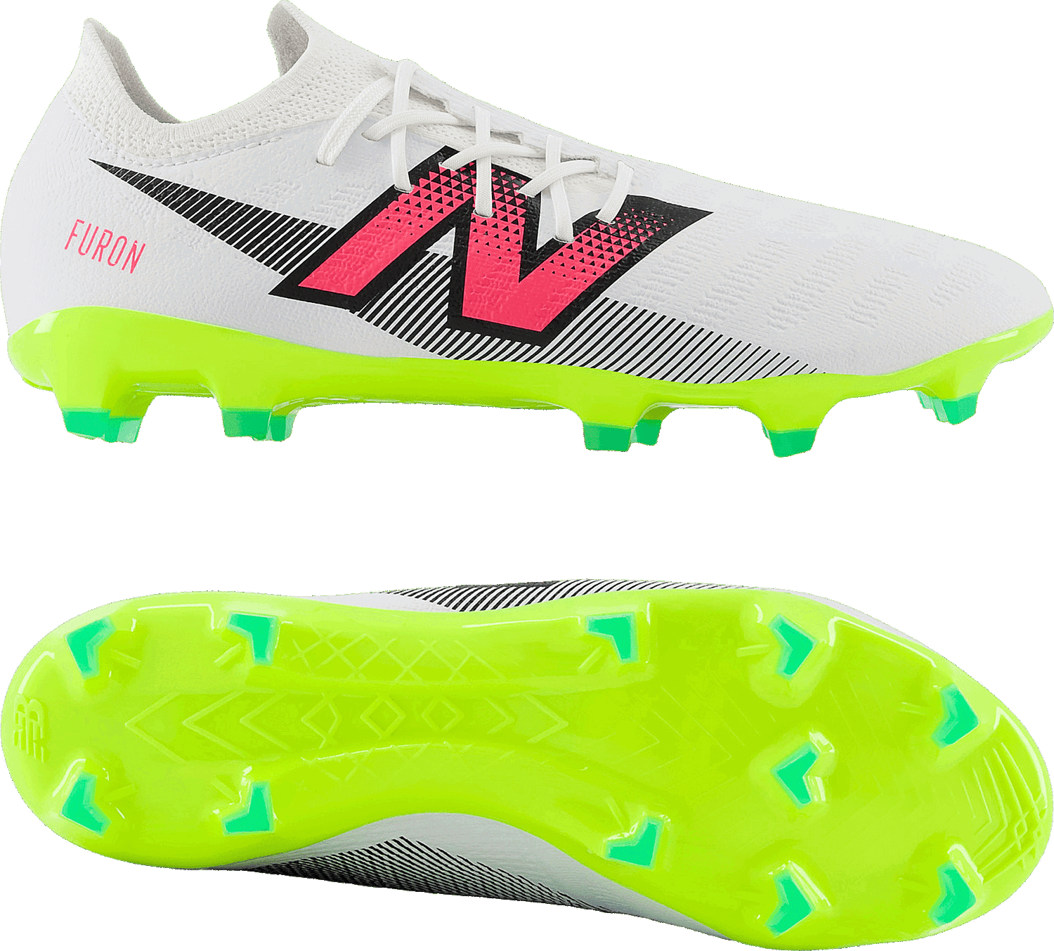 Sneakers og sko New Balance Furon Destroy FG V7+ Hvid | NBSF2FH75, 1