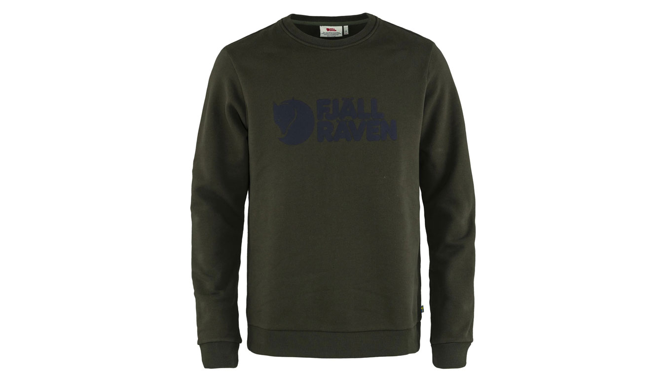 Sweatshirt FJÄLLRÄVEN Logo Sort | F84142-662, 0