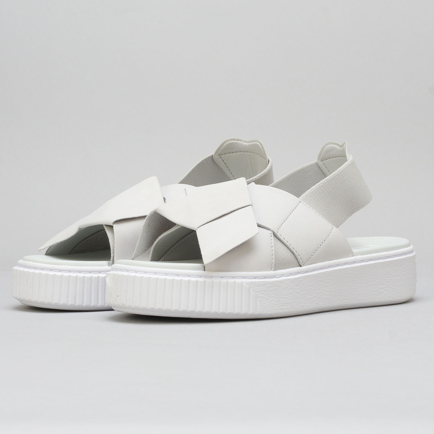 Sneakers og sko Puma Platform SandalLEA Wn's glacier gray - glacier gray Grå | 365481 02, 0
