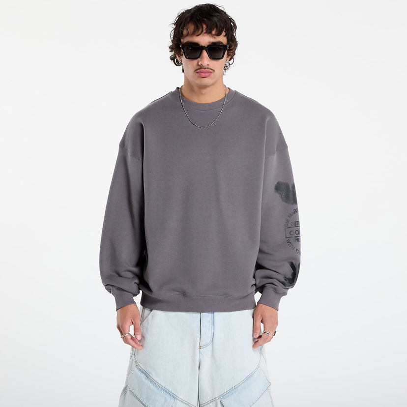 Sweatshirt Y-3 Y-3 Graphic Crew Sweatshirt Grå | KE5083