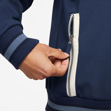 Sweatshirt Nike Dri-FIT Standard Issue Mørkeblå | DX0446-410, 7