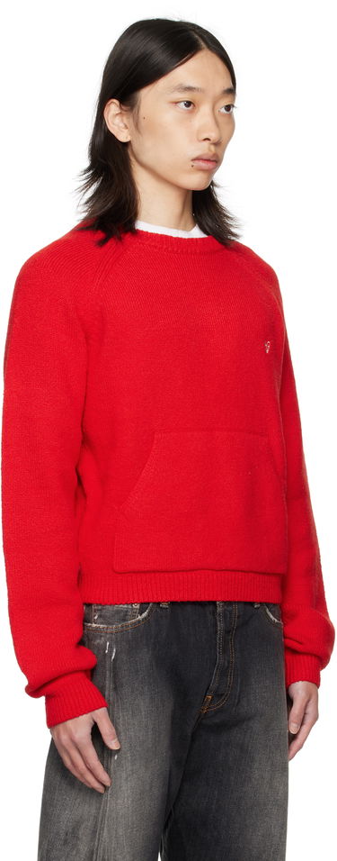 Sweater Acne Studios Blue Crewneck Sweater Blå | B60382-, 4