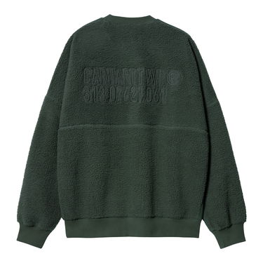 Sweatshirt Carhartt WIP Fleece Sweatshirt Grøn | I033991_9, 5