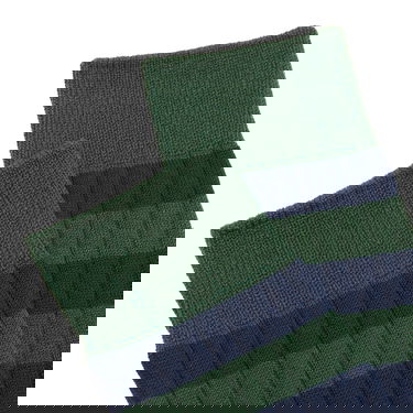 Sokker BEAMS Rib Stripe Socks Grøn | 3843-0012-479-65, 2