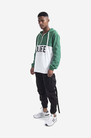 Vindjakke Alife Windbreaker With Logo Grøn | ALISS20.28, 1