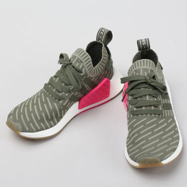 Sneakers og sko adidas Originals NMD_R2 Primeknit ''Japan Khaki Green'' W Grøn | BY9953, 2