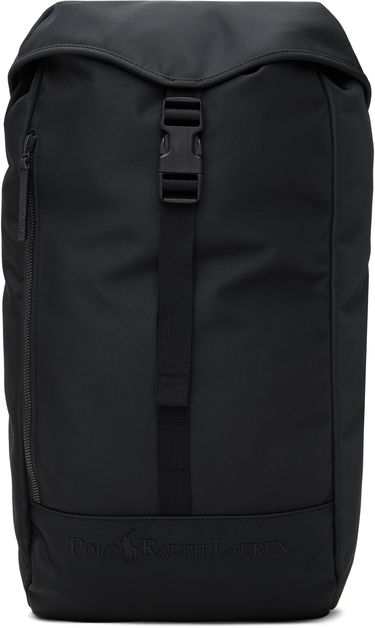 Rygsæk Polo by Ralph Lauren Ralph Lauren Tonal Logo Backpack Sort | 405962443002, 0