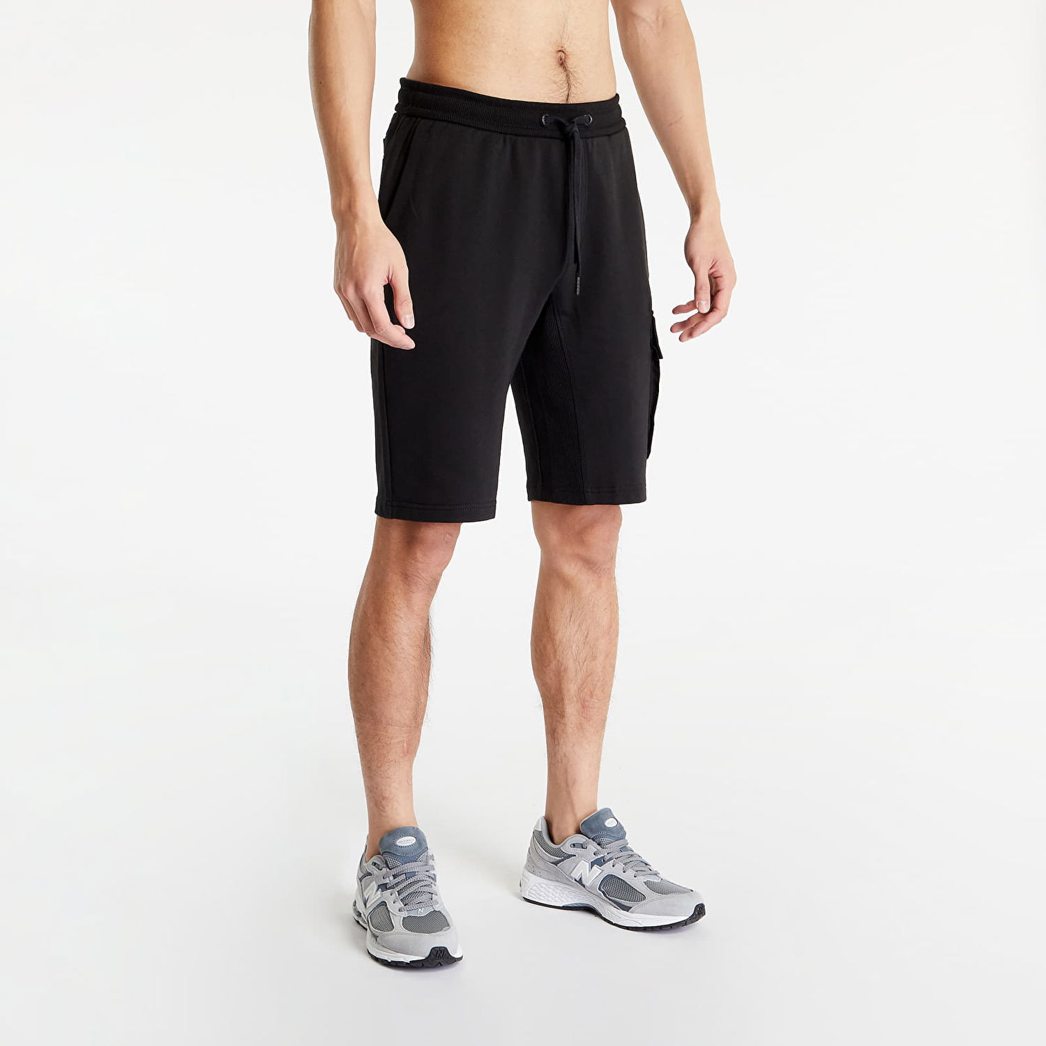 Shorts CALVIN KLEIN Monologo Badge Short Sort | J30J323140BEH, 1